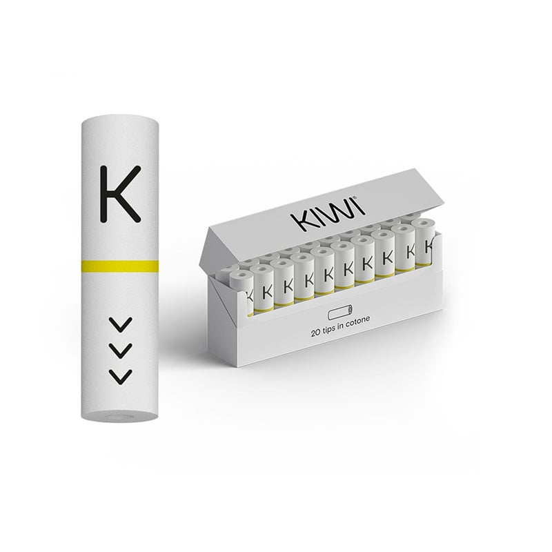 Pack de 20 filtres en coton pour le pod Kiwi de Kiwi Vapor