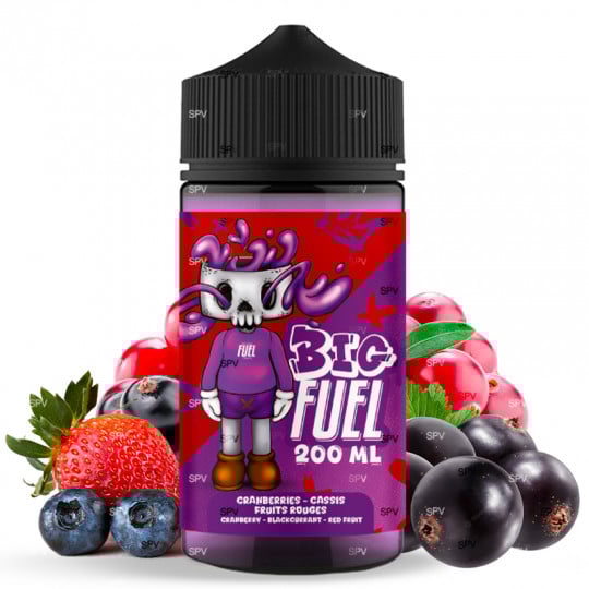 Cranberries Blackcurrant Red Fruits - Big Fuel by Maison Fuel | 200 ml Cranberries Blackcurrant Red Fruits - Big Fuel by Maison Fuel | 200 ml