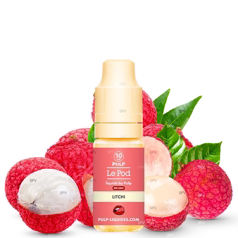 Litchi - Sels de nicotine - Le POD by Pulp